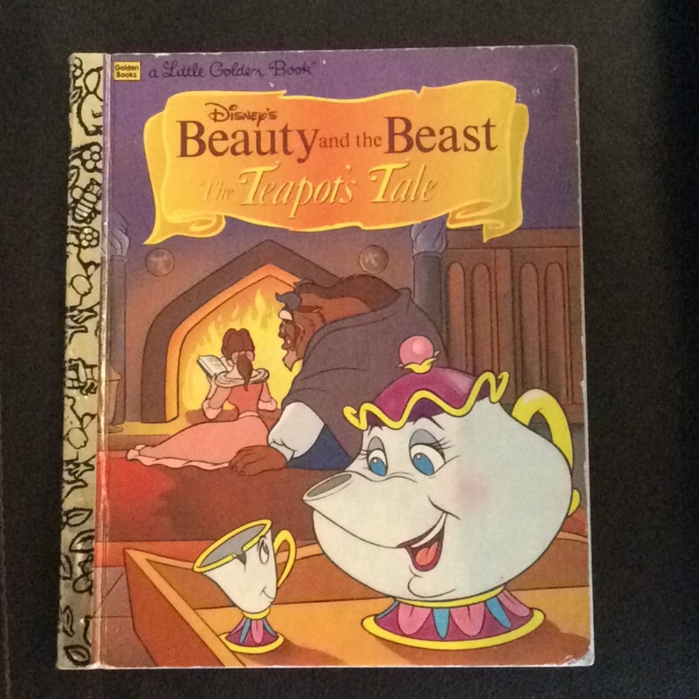 Little Golden Disney's Beauty and the Beast Book